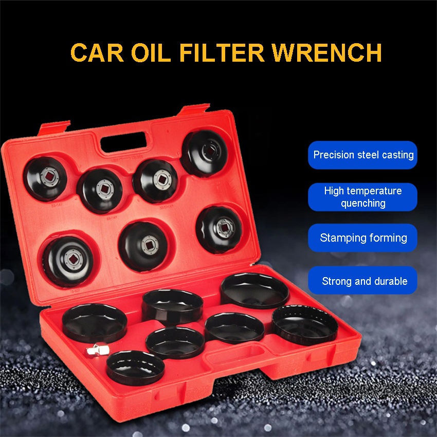 14 Pcs Universal Oil Filter Wr - Oil Filter Wrench avaliação e preço