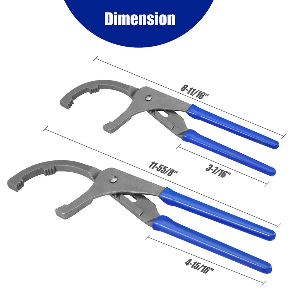9inch/12inch Oil Filter Pliers - Oil Filter Wrench avaliação e preço
