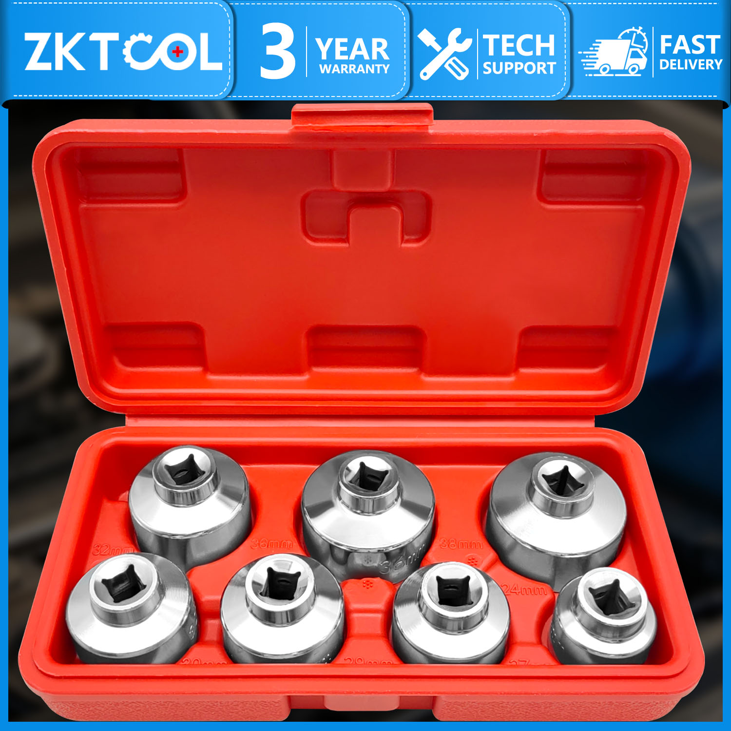 7-piece oil filter socket wren - Oil Filter Wrench avaliação e preço