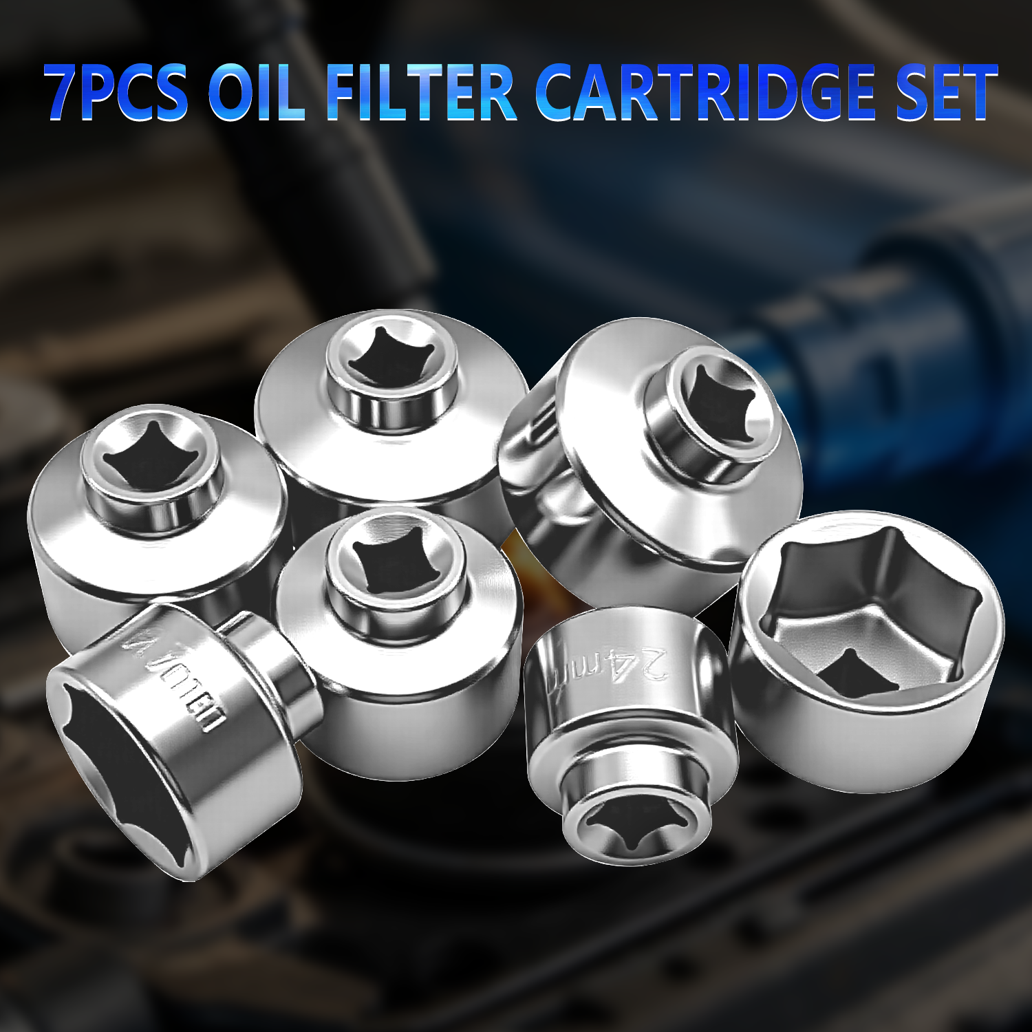 7-piece oil filter socket wren - Oil Filter Wrench avaliação e preço